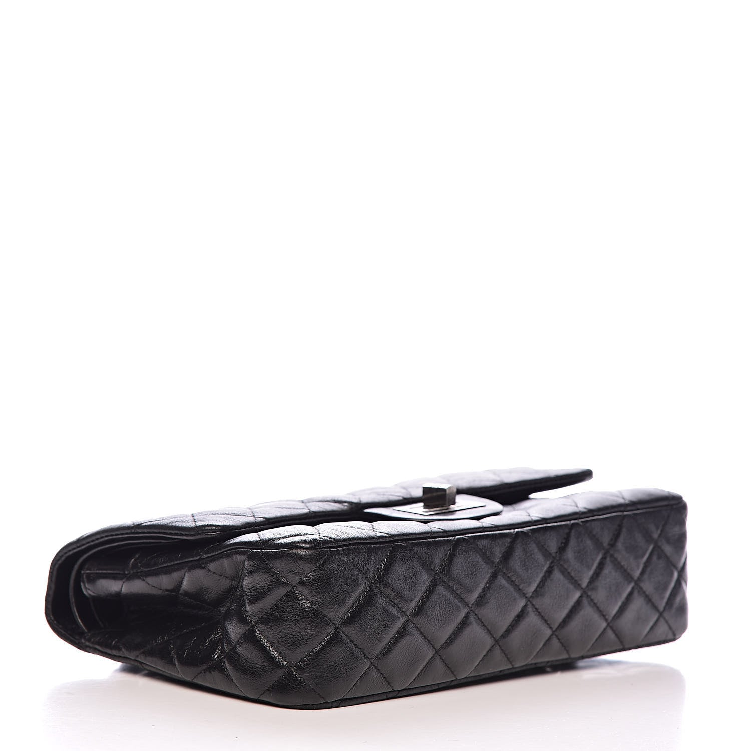 Chanel Lambskin Quilted Medium Hybrid Reissue Flap Black 4 of 13