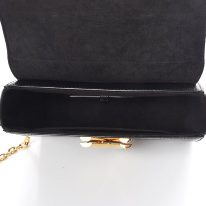 Louis Vuitton Epi Studded Sol Twist Shoulder Bag MM Black 5 of 9