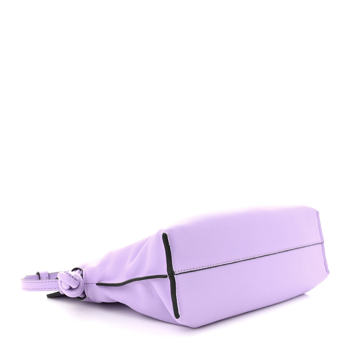 Calfskin Mini Flamenco Knot Bag Light Mauve