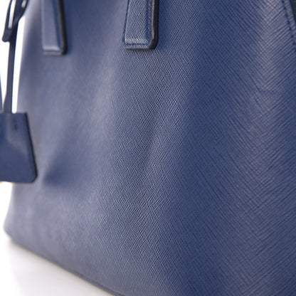 Prada Saffiano Lux Medium Promenade Tote Bluette 10 of 15
