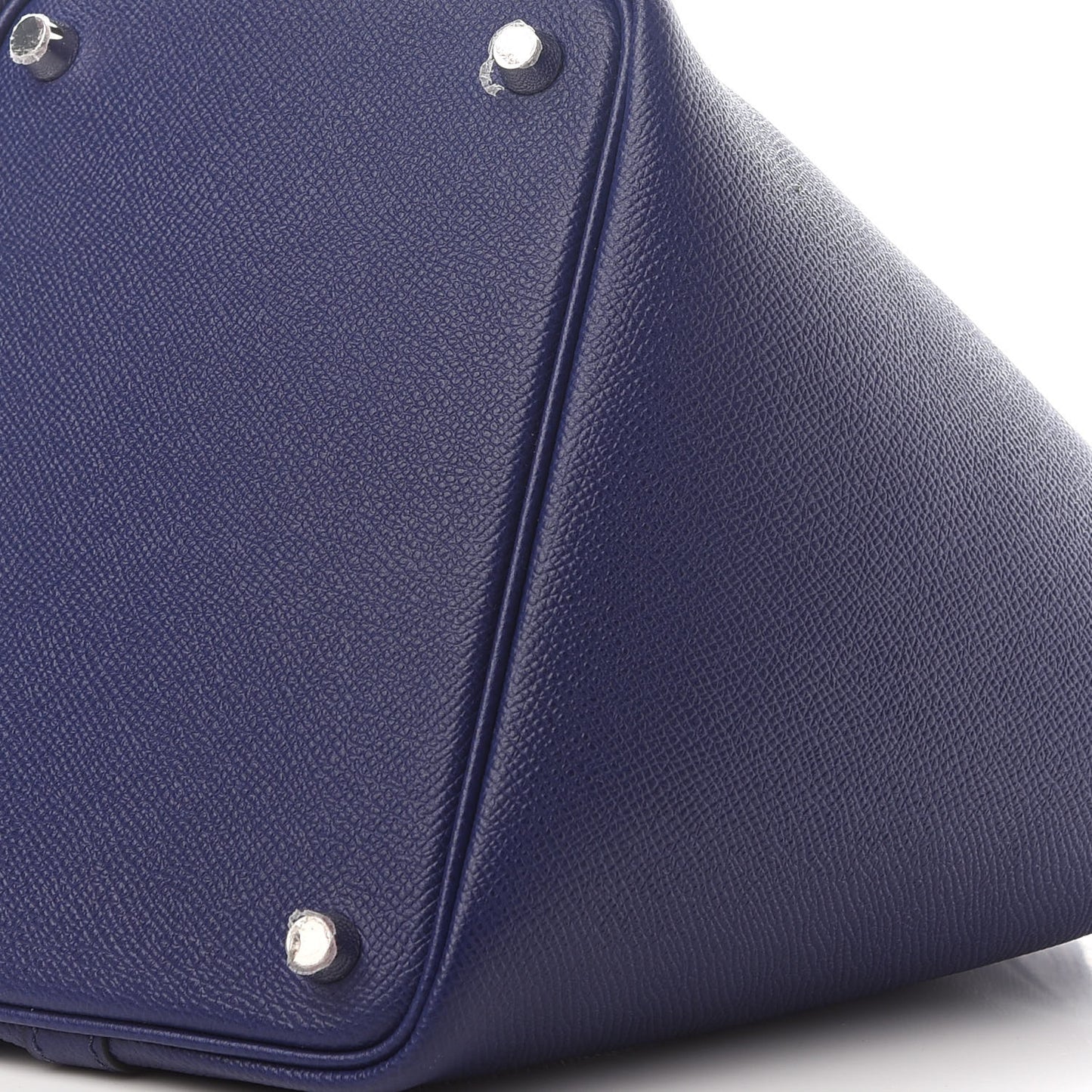 Epsom Tressage De Cuir Picotin Lock 18 PM Bleu Encre Brique Black