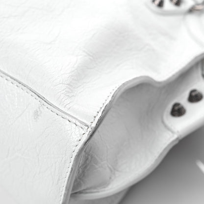 Balenciaga Agneau Arena Neo Cagole Handbag XS Optic White 7 of 8