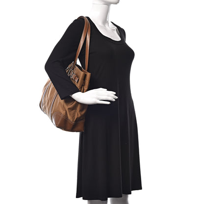 Prada Nylon Tessuto Saffiano Tote Corinto 2 of 13