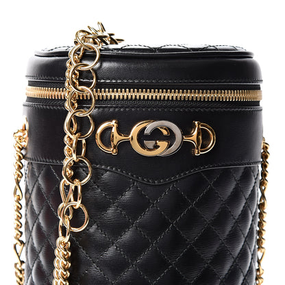 Gucci Calfskin Trapuntata Zumi Belt Bag Black 8 of 11