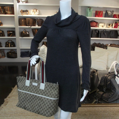 Gucci Monogram Web Large Diaper Tote 2 of 10
