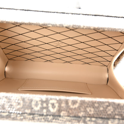Louis Vuitton Lizard Petite Malle Silver 5 of 10
