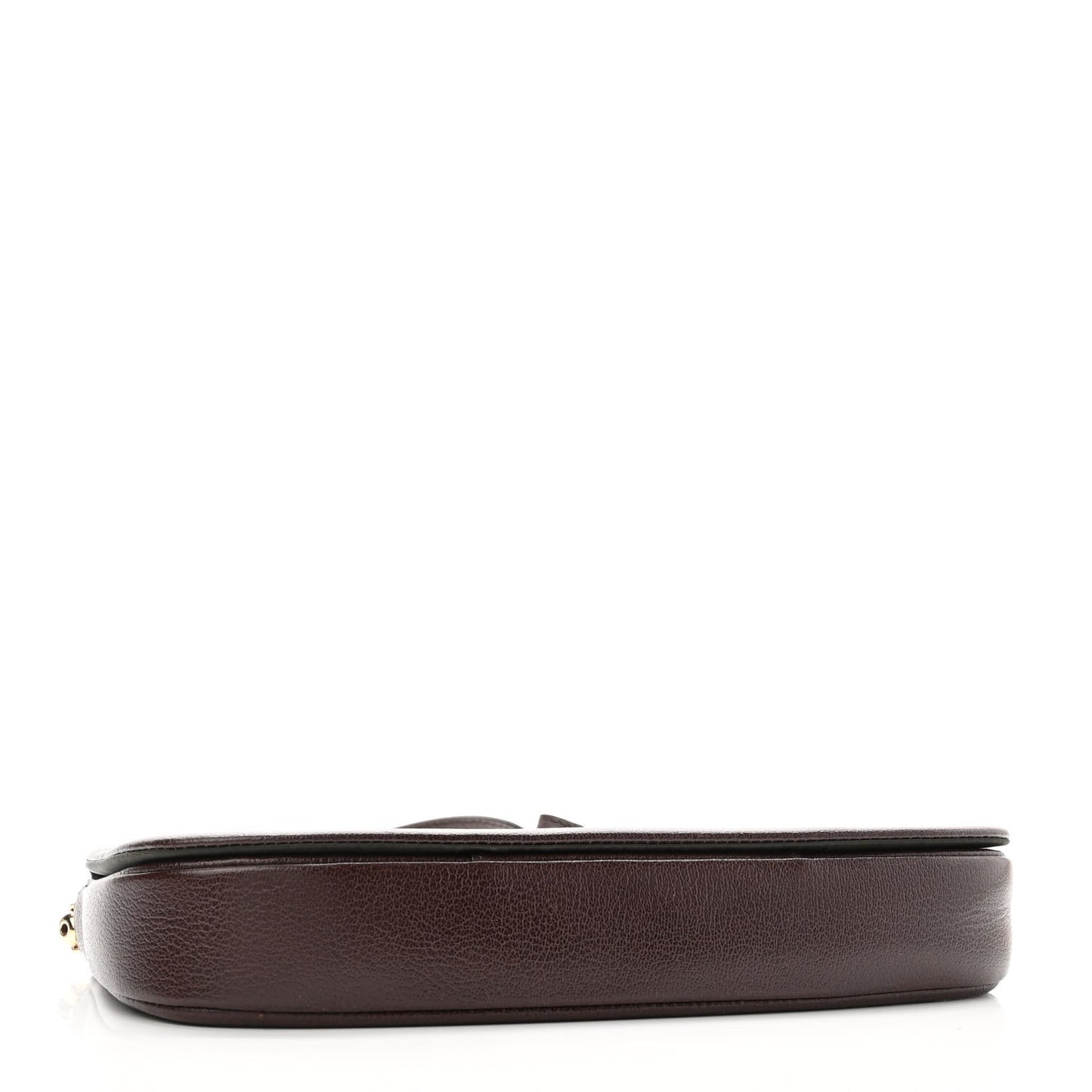 Goatskin Malice Shoulder Bag Dark Brown
