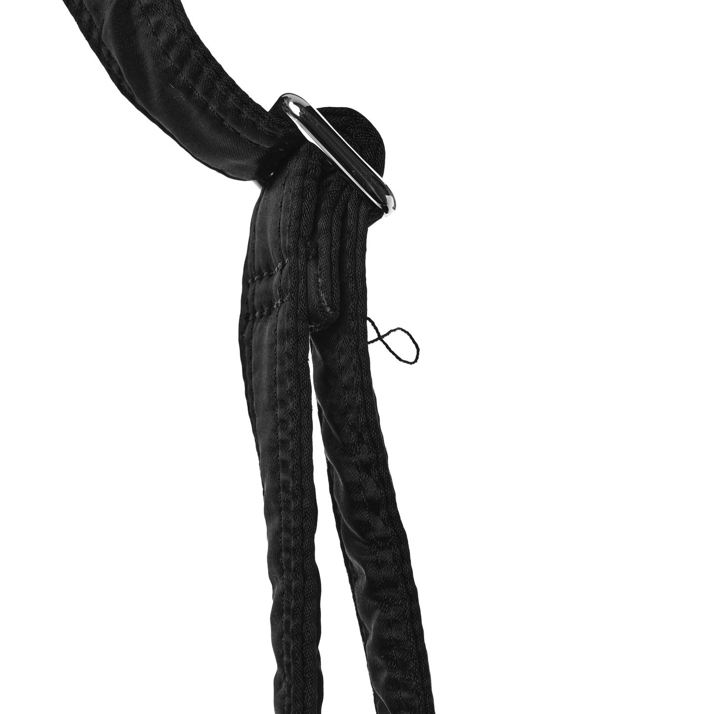 Econyl Cuoio Romano Multipocket Baguette Black