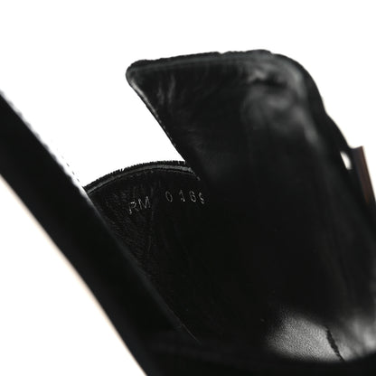 Givenchy Velvet Crystal 4G Flat Sandals 36.5 Black 9 of 9