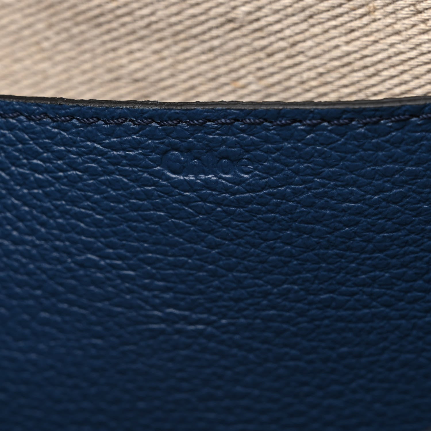 Chloe Calfskin Medium Marcie Round Crossbody Bag Royal Navy 6 of 11