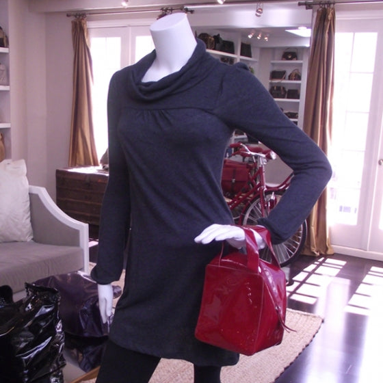 Patent Vernice Handbag Tote