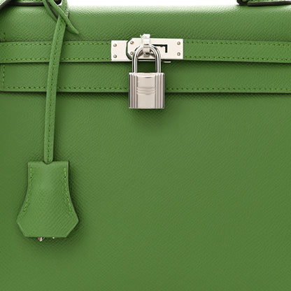 Hermes Epsom Kelly Sellier 25 Vert Yucca 8 of 11