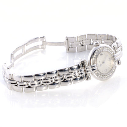 Cartier 18k White Gold Diamond Ladies Watch 4 of 7