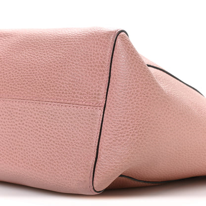 Gucci Dollar Calfskin Small Swing Tote Soft Pink 9 of 10