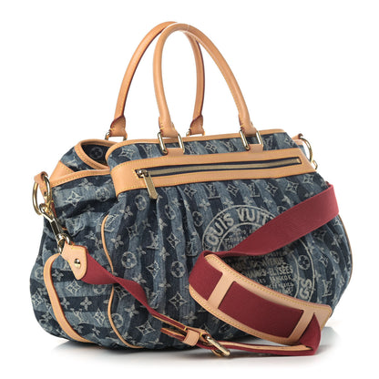 Louis Vuitton Denim Raye Cabas GM 2 of 5