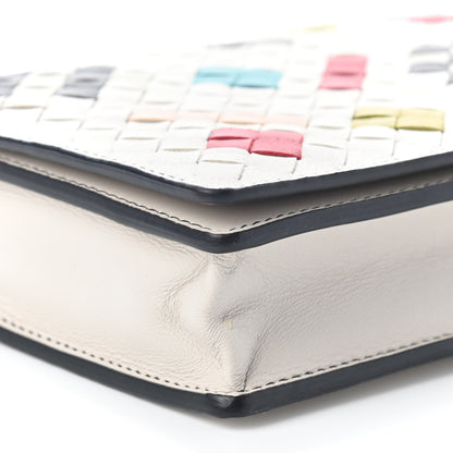 Bottega Veneta Nappa Intrecciato Chain Wallet Mist Abstract 8 of 9