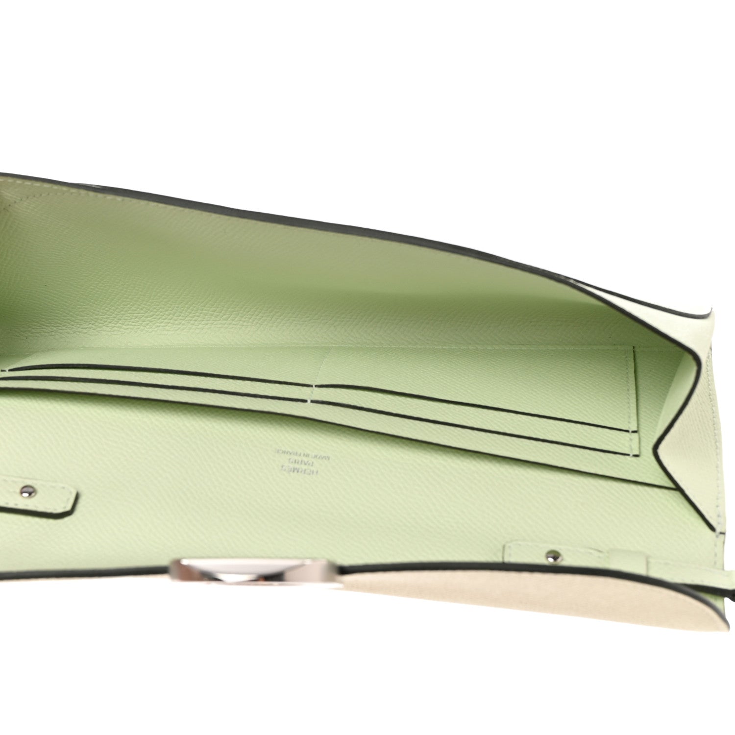 Hermes Epsom Maillon Wallet To Go Vert Fizz 6 of 8