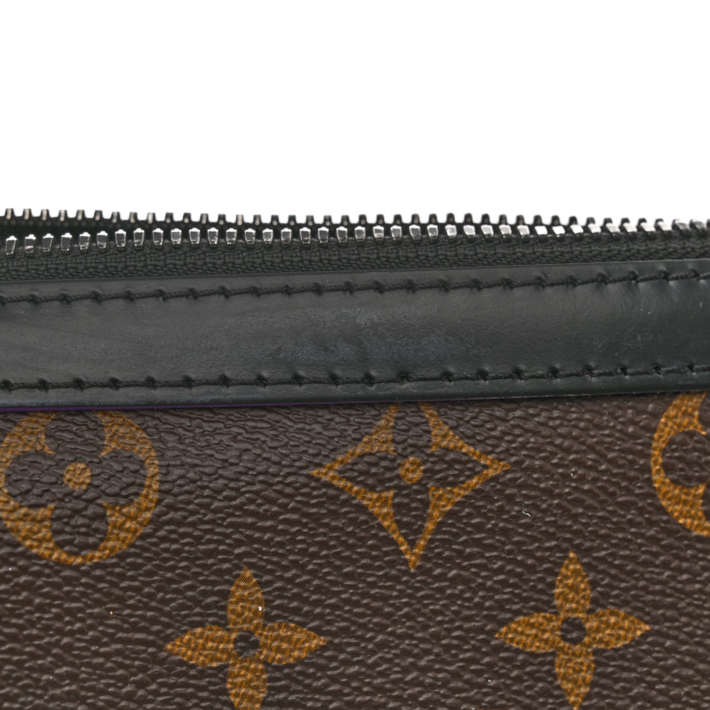 Monogram Macassar Trio Messenger Purple