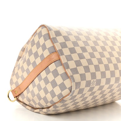 Louis Vuitton Damier Azur Speedy Bandouliere 30 9 of 12