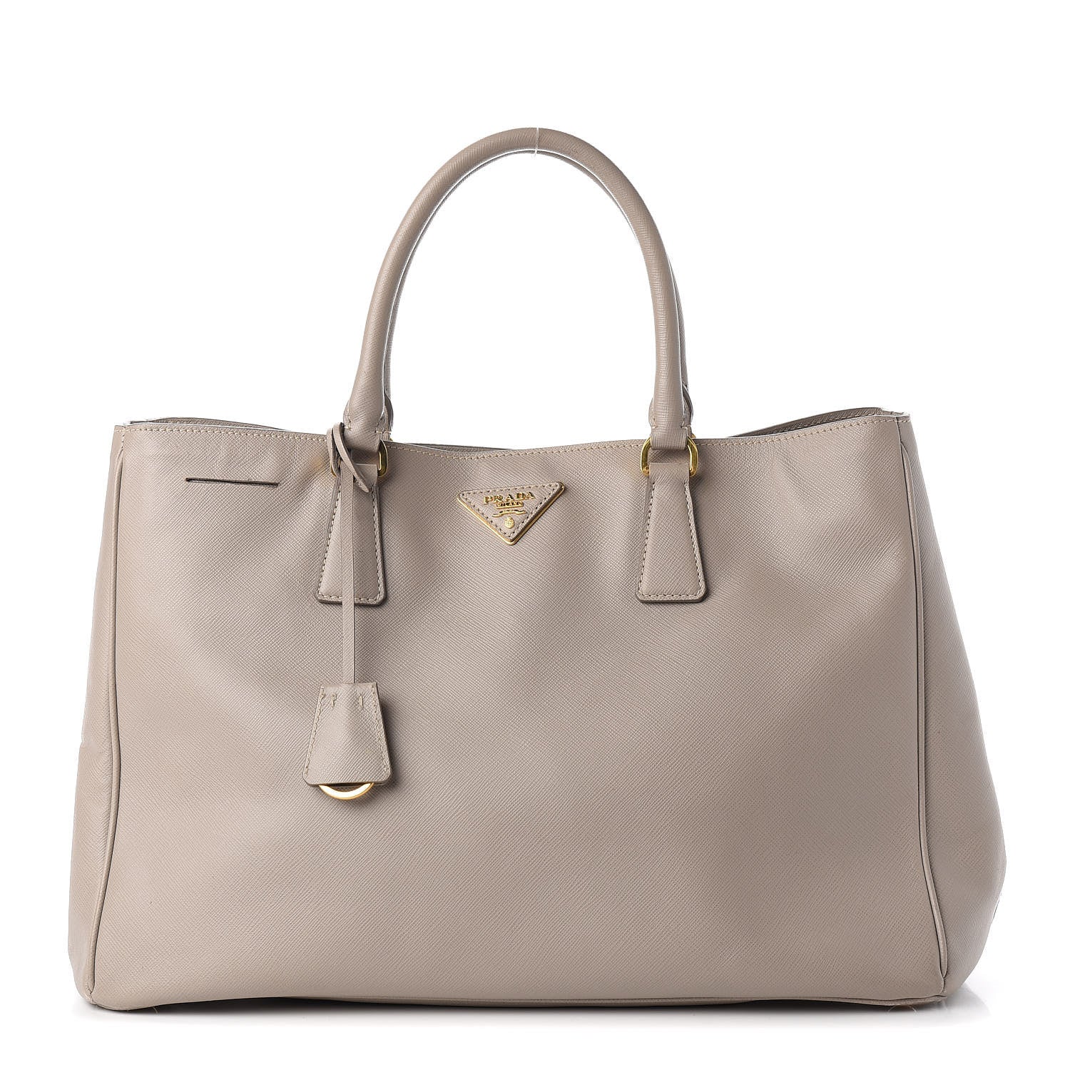 Prada Saffiano Lux Large Tote Argilla 1 of 19