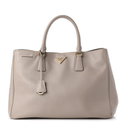 Prada Saffiano Lux Large Tote Argilla 1 of 19