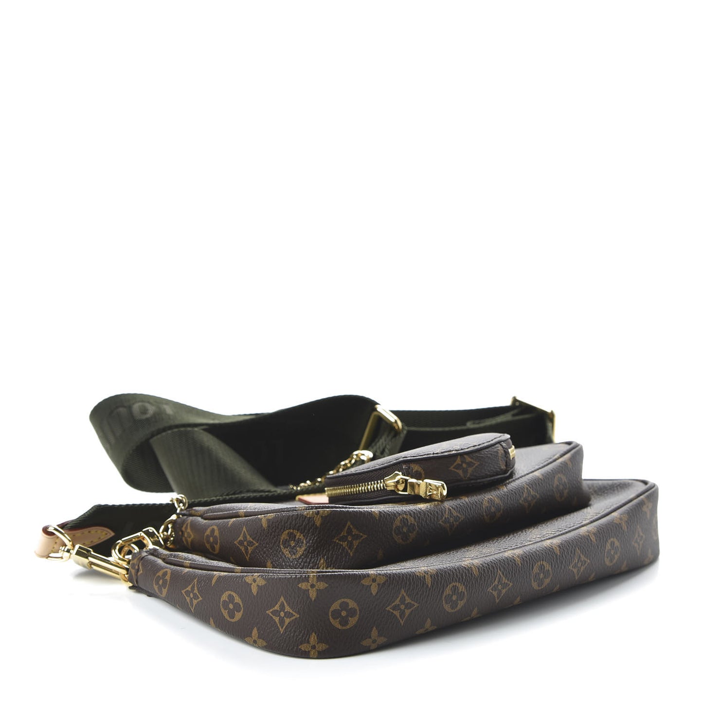 Monogram Multi Pochette Accessories Kaki