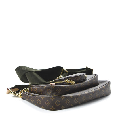 Louis Vuitton Monogram Multi Pochette Accessories Kaki 4 of 11
