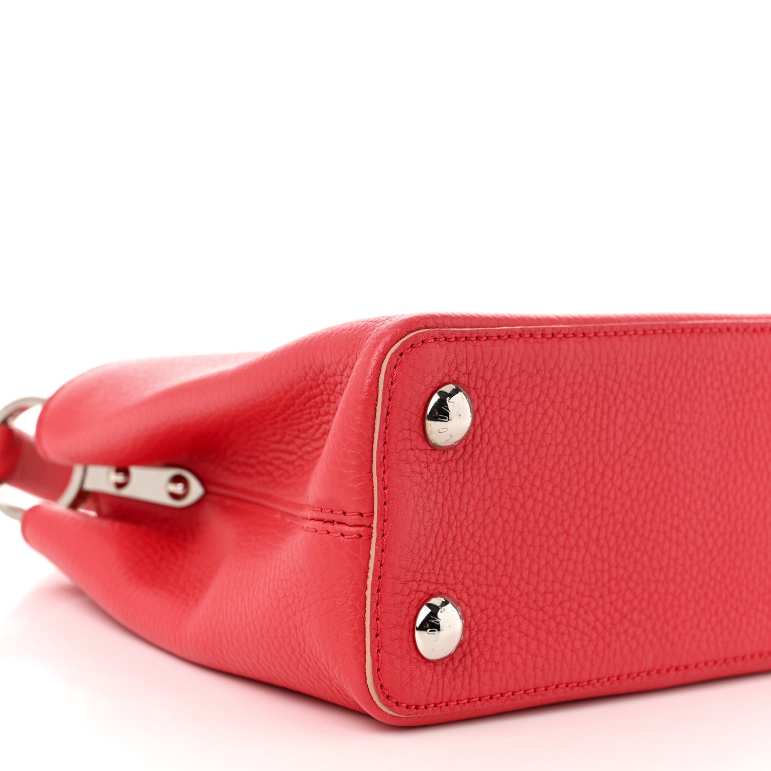 Louis Vuitton Taurillon Capucines BB Rose Litchi 8 of 9