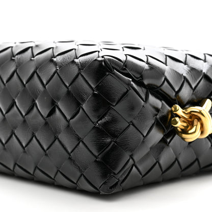 Bottega Veneta Polished Nappa Intrecciato Knot Small Loop Crossbody Bag Space 8 of 8
