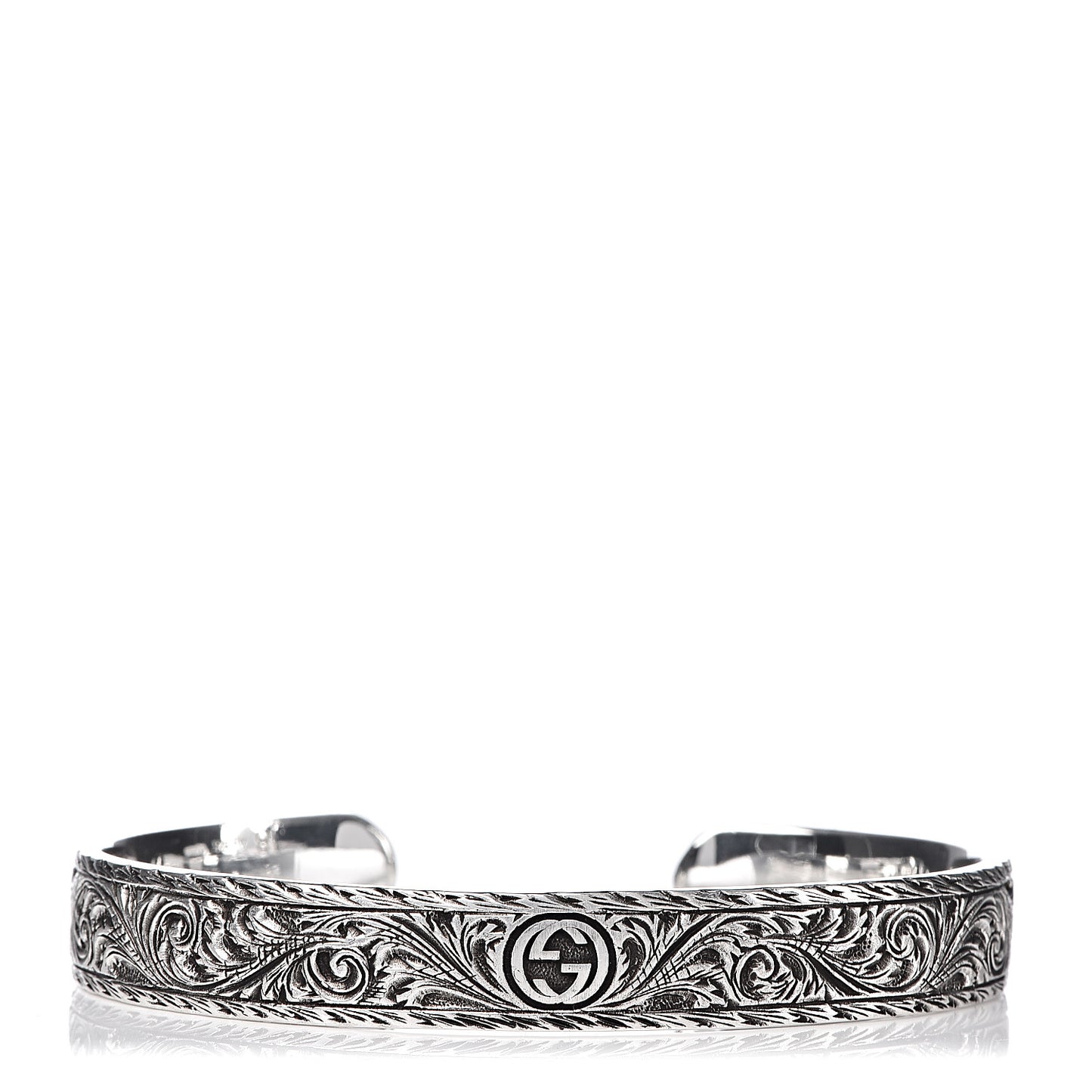 Sterling Silver Tiger Cuff Bracelet