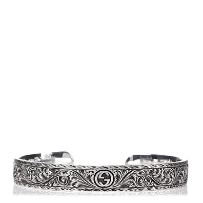 Gucci Sterling Silver Tiger Cuff Bracelet 3 of 5