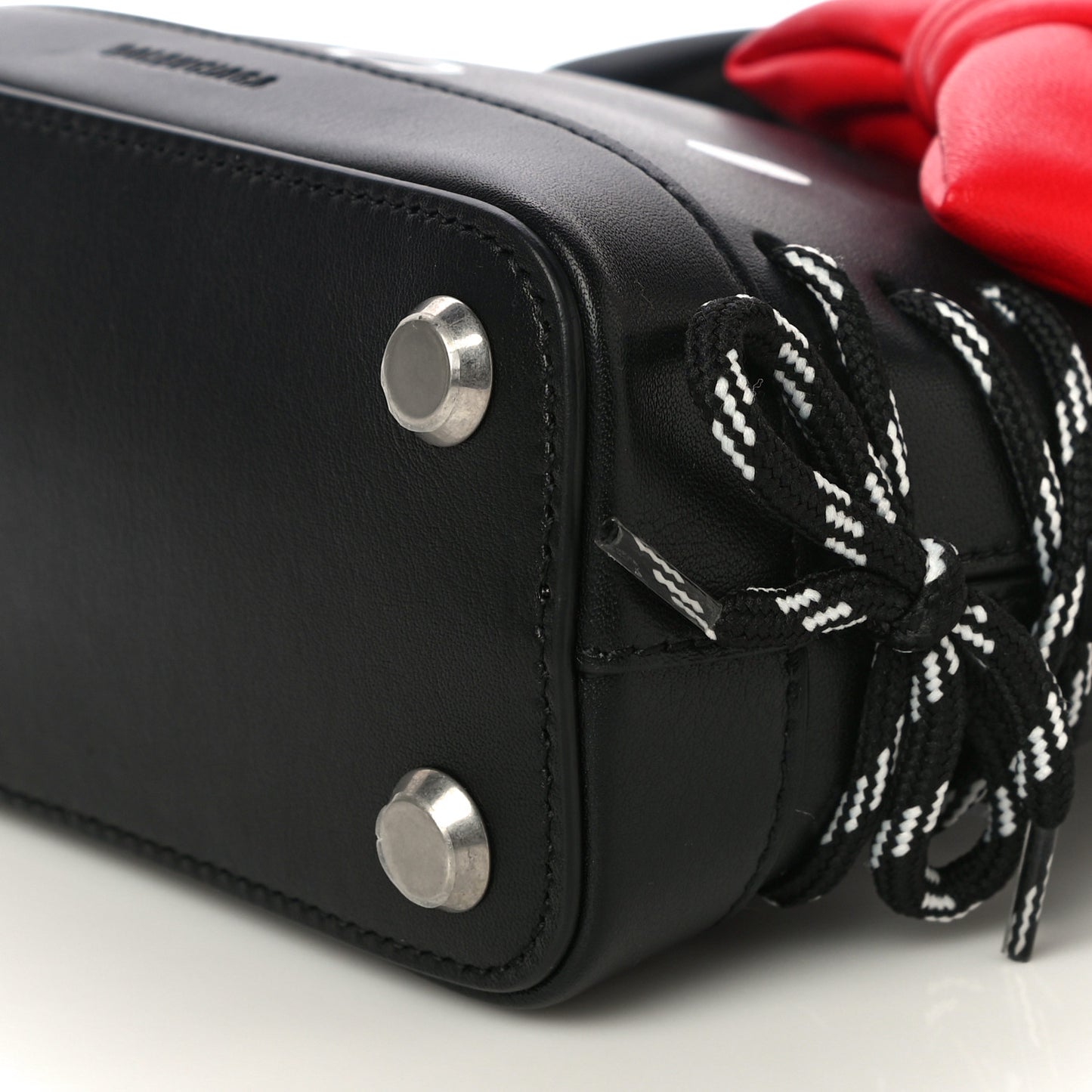 Calfskin Hello Kitty XXS Ville Top Handle Bag Black