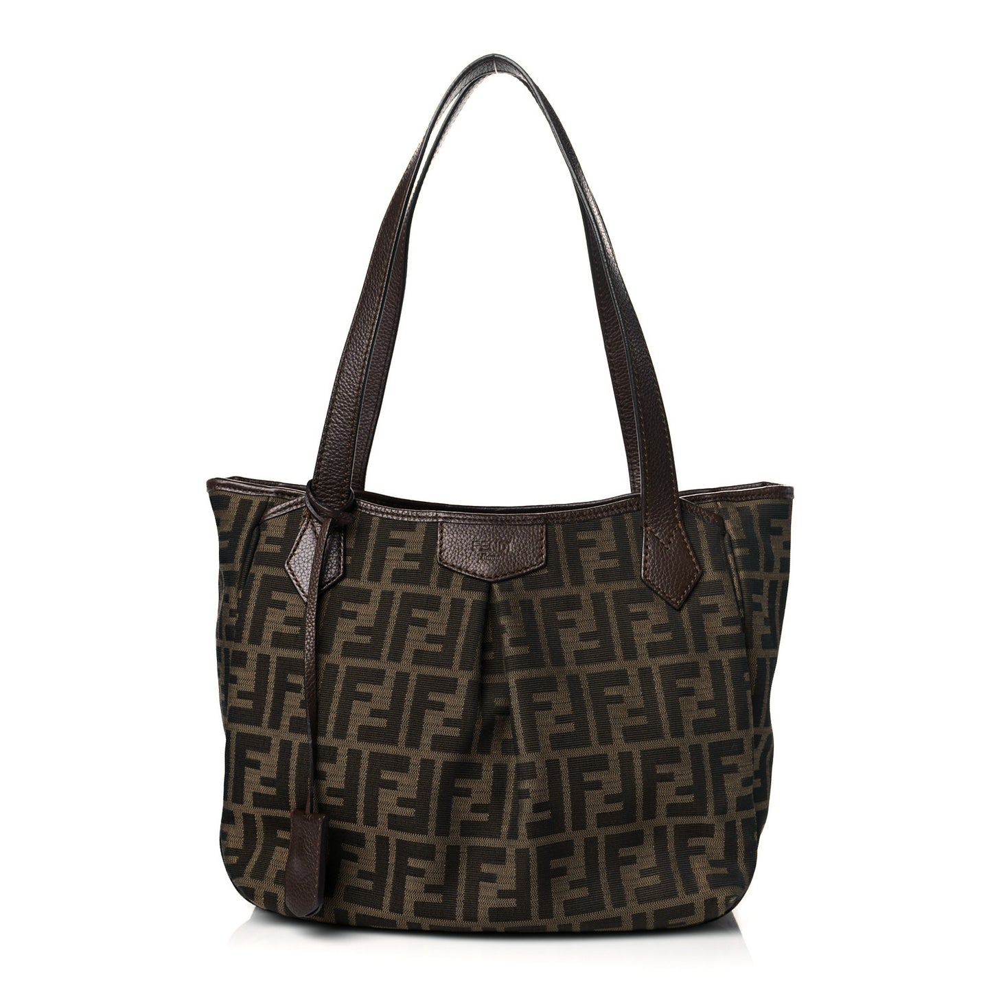 Zucca Vitello Artic Medium Shopping Tote Tobacco Castagna
