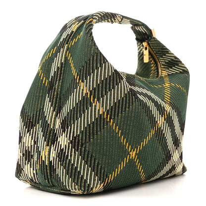 Burberry Canvas Peg Medium Duffle Bag Ivy 3 of 11