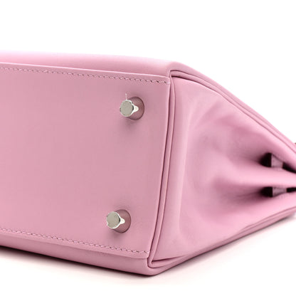 Hermes Swift Kelly Retourne 25 Mauve Sylvestre 9 of 10
