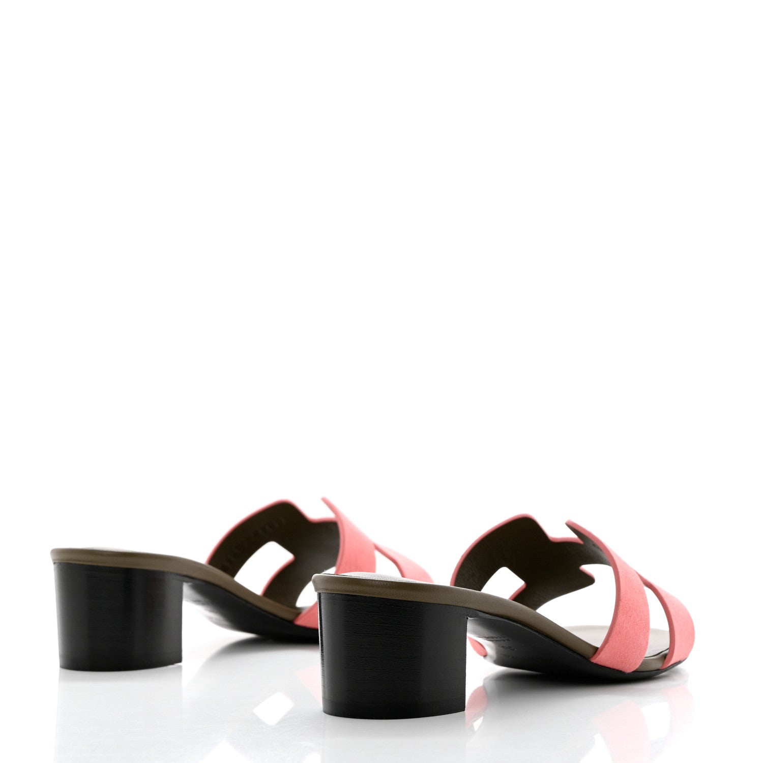 Hermes Suede Goatskin Oasis Sandals 35 Rose Du Desert 4 of 9