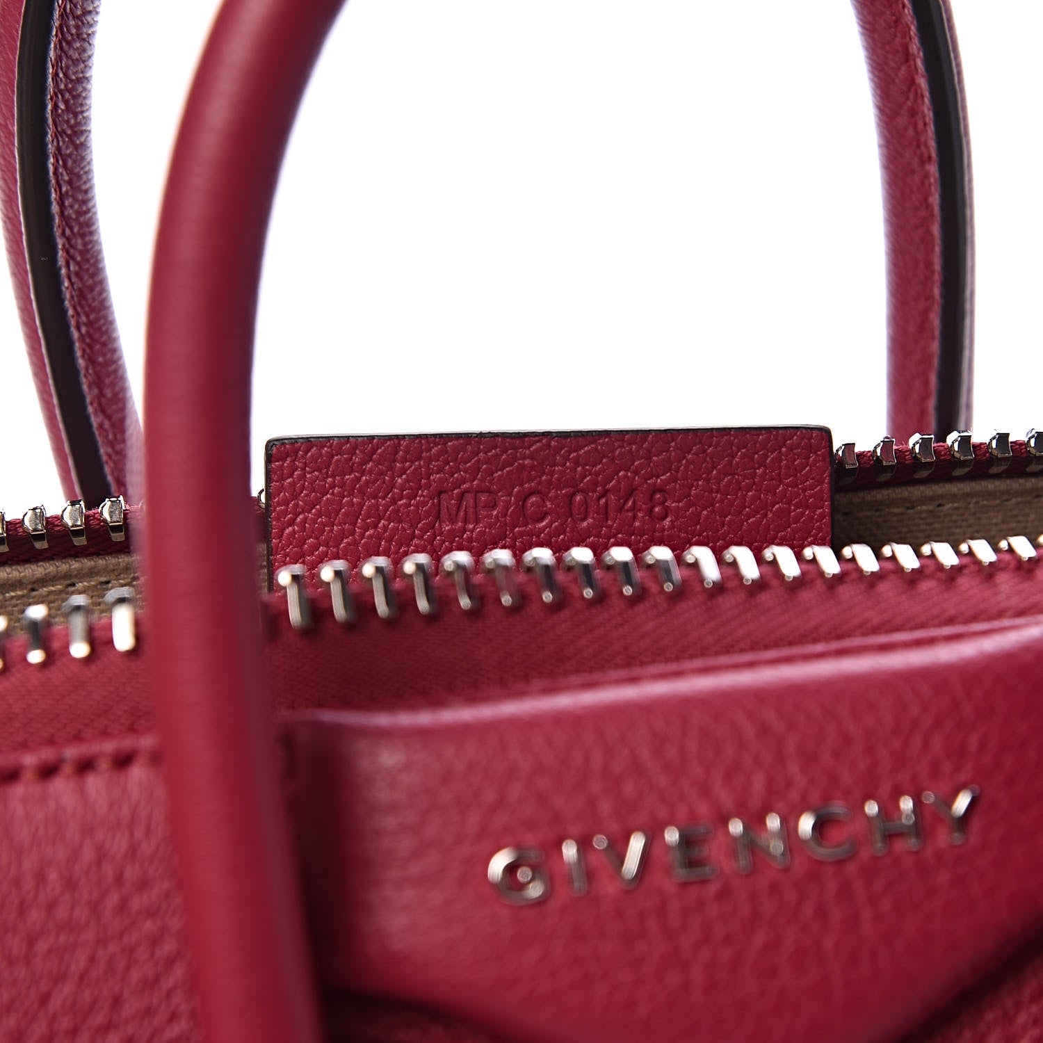 Givenchy Sugar Goatskin Mini Antigona Fig Pink 7 of 12