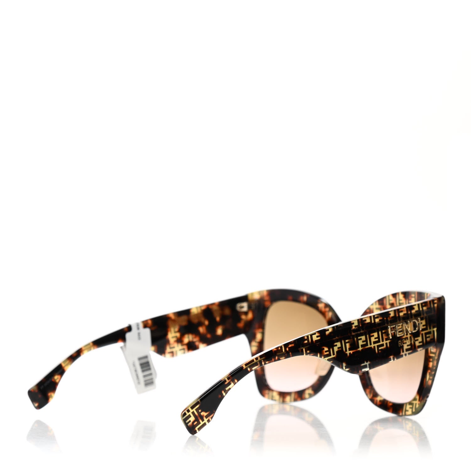 Fendi Acetate FF 53mm Sunglasses 0434/S Tortoise 4 of 7