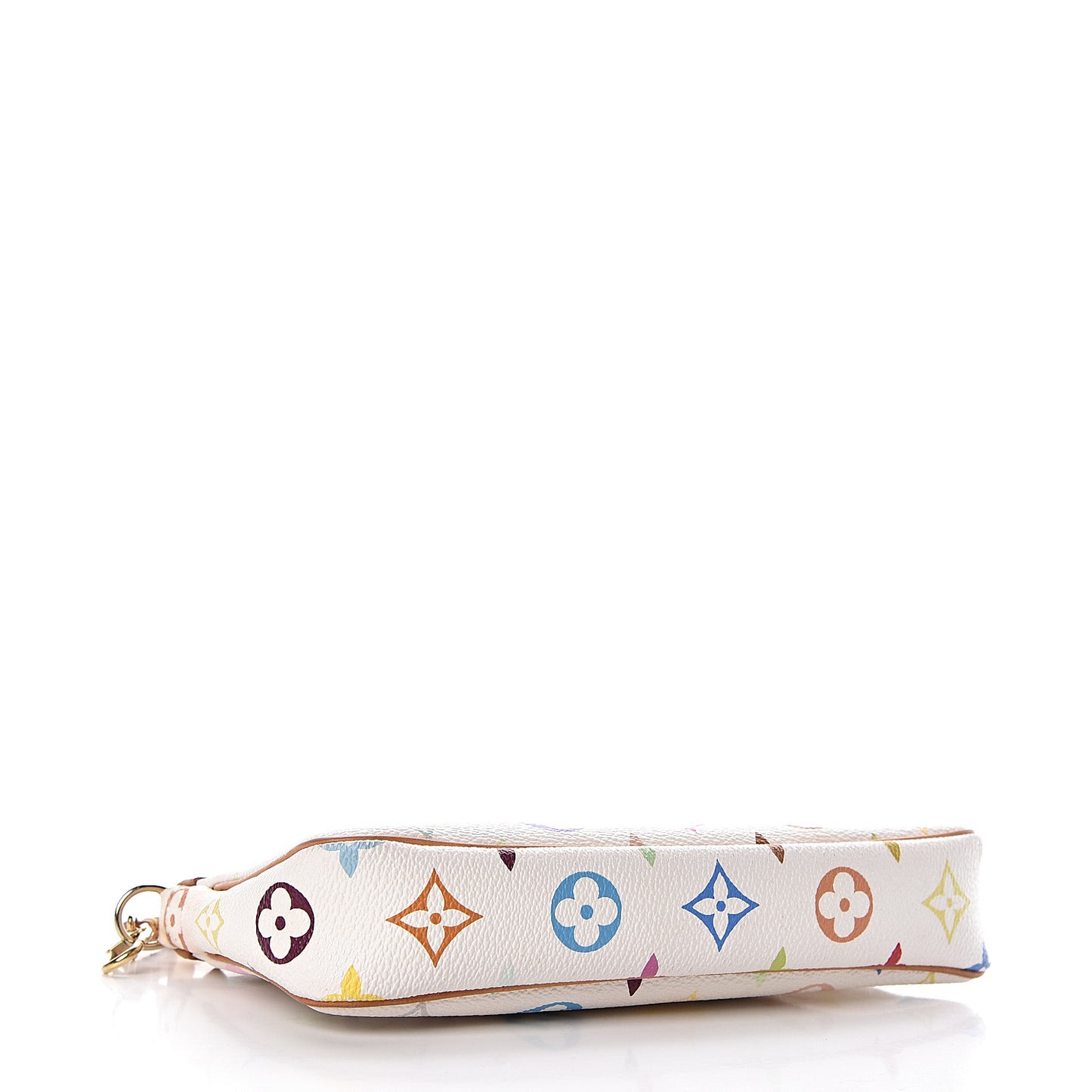 Monogram Multicolor Pochette Accessories White