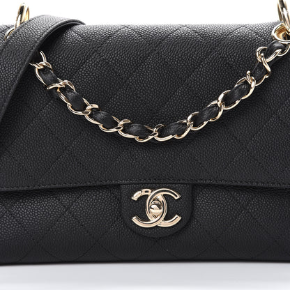 Chanel Caviar Quilted City Walk Flap Black 7 of 10