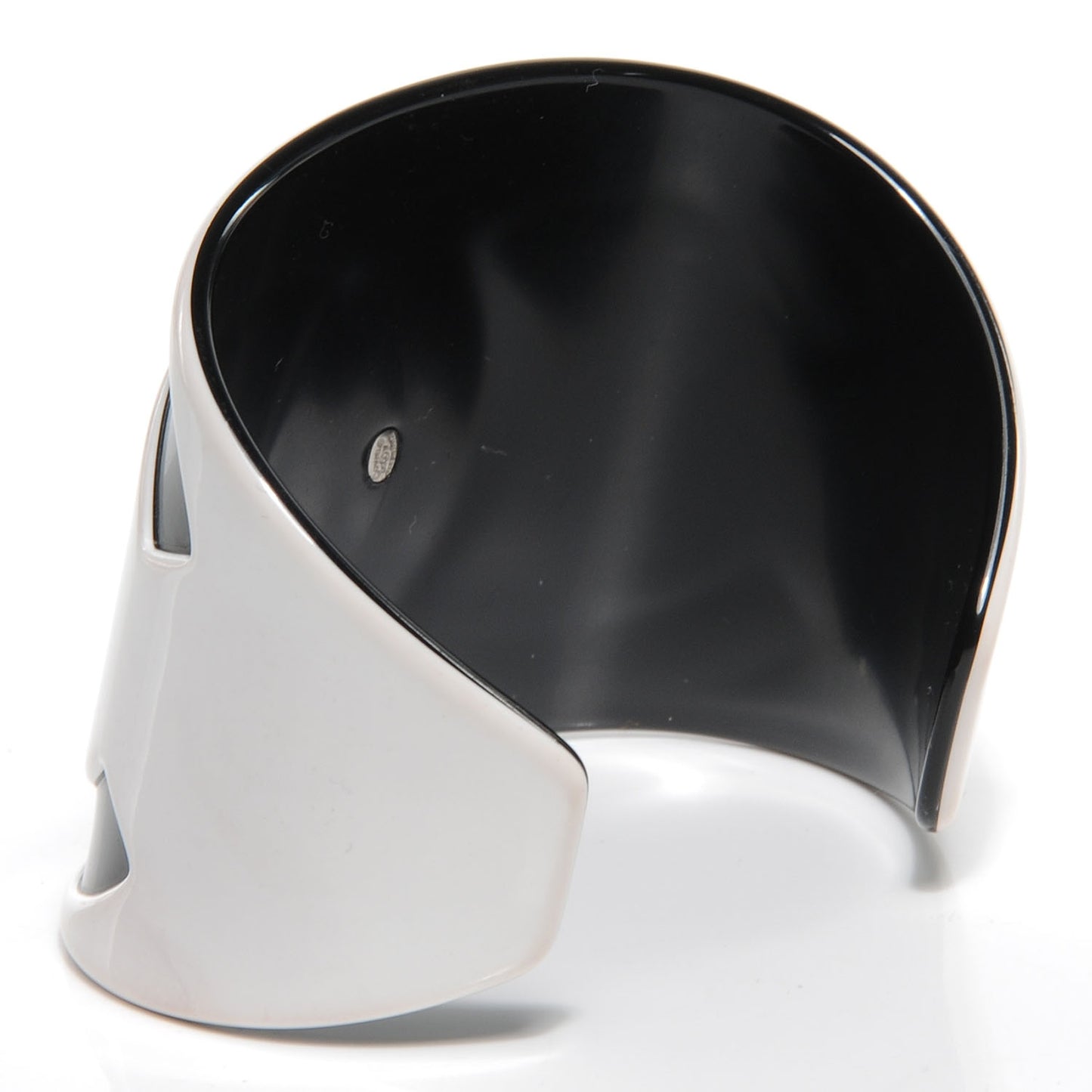 Resin CC Cuff Black White