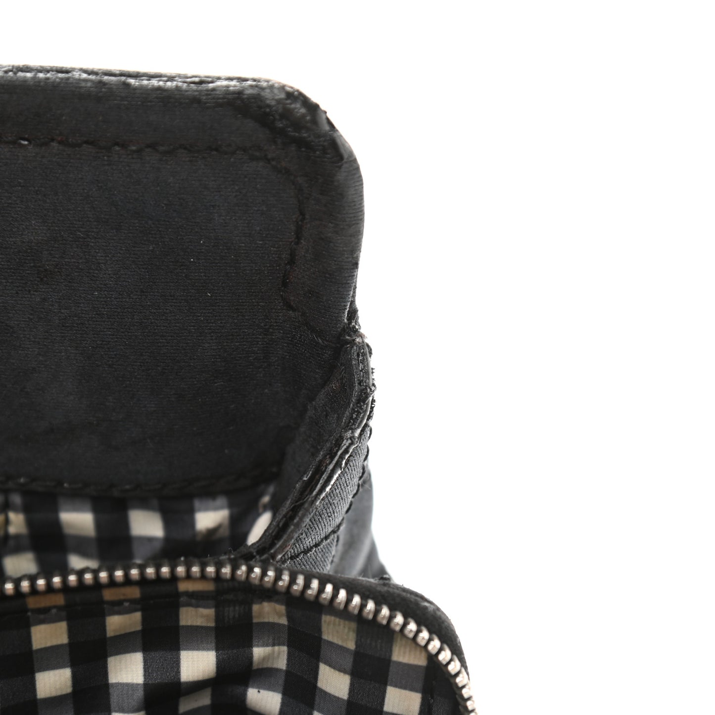 Canvas Lipstick Ligne Tote Black