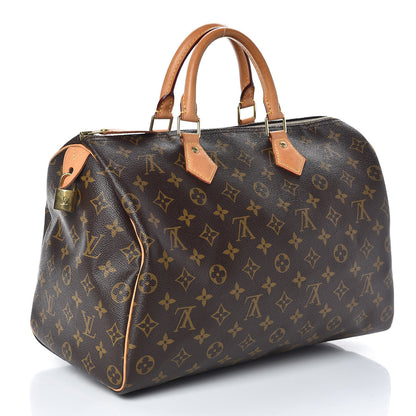 Louis Vuitton Monogram Speedy 35 3 of 10