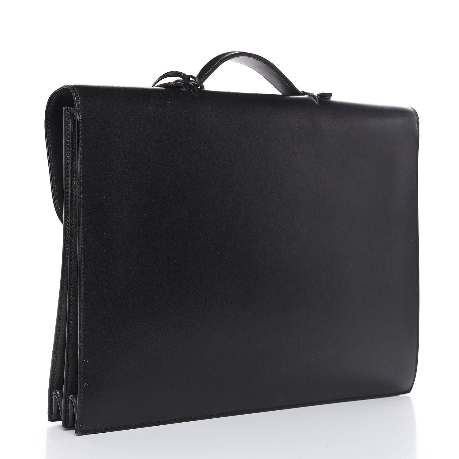 Hermes Box Sac a Depeche 38 Briefcase Black 3 of 17