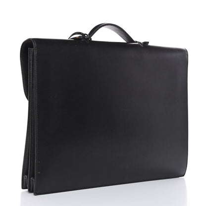 Hermes Box Sac a Depeche 38 Briefcase Black 3 of 17