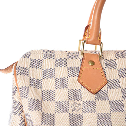 Louis Vuitton Damier Azur Speedy 30 12 of 12