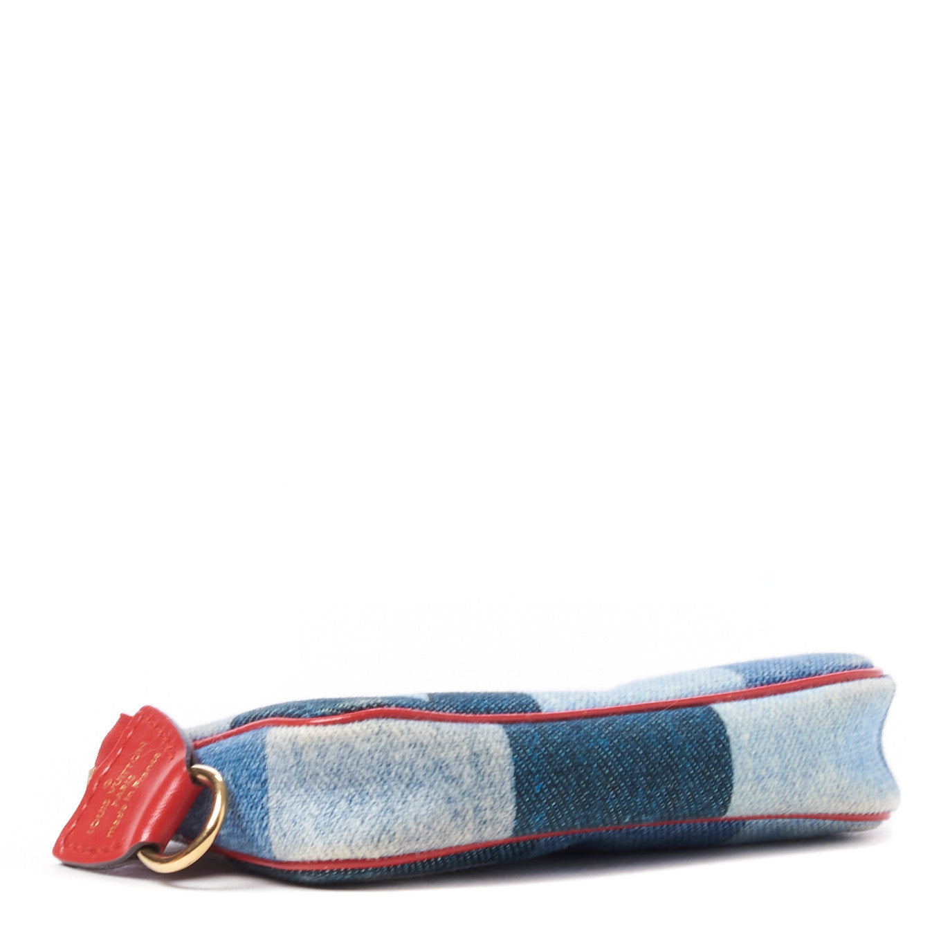 Louis Vuitton Denim Micro Pochette Accessories Denim Rouge 3 of 8