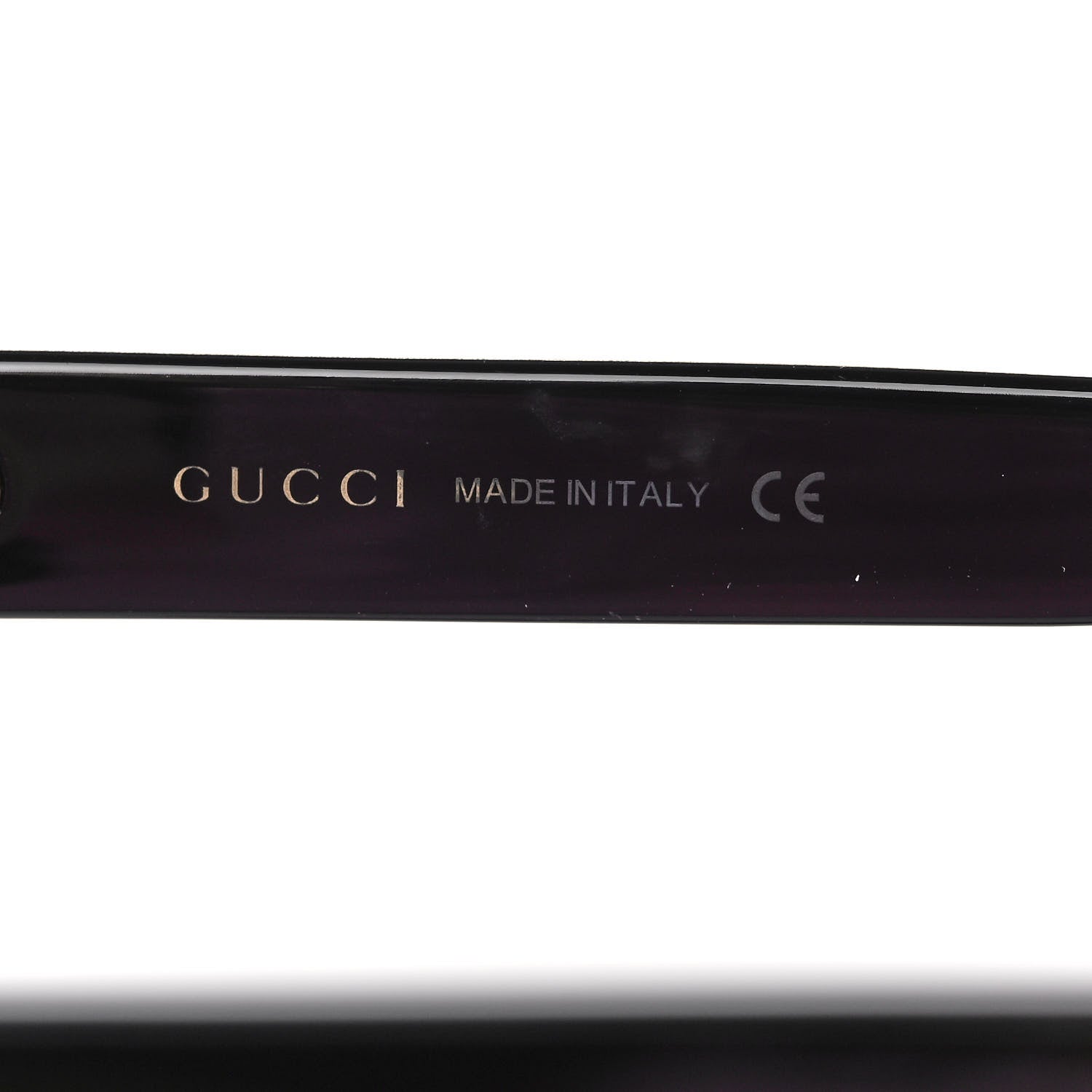 Gucci Oversized Square GG0036S Sunglasses Black 5 of 7