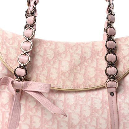 Christian Dior Monogram Romantique Trotter Bag Rose 14 of 14