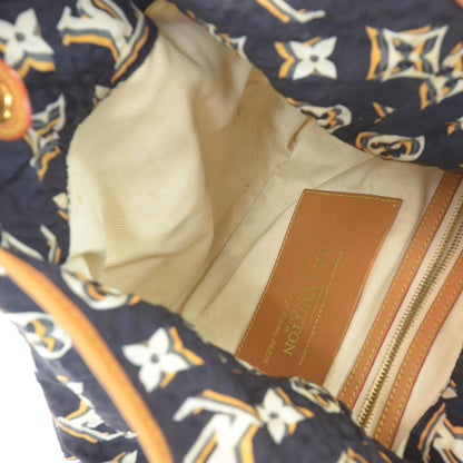 Louis Vuitton Canvas Monogram Cruise Bulles MM Navy 8 of 8